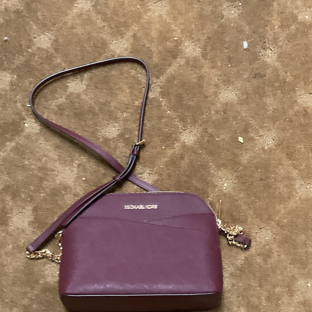 Michael Kors Wine Crossbody Bag